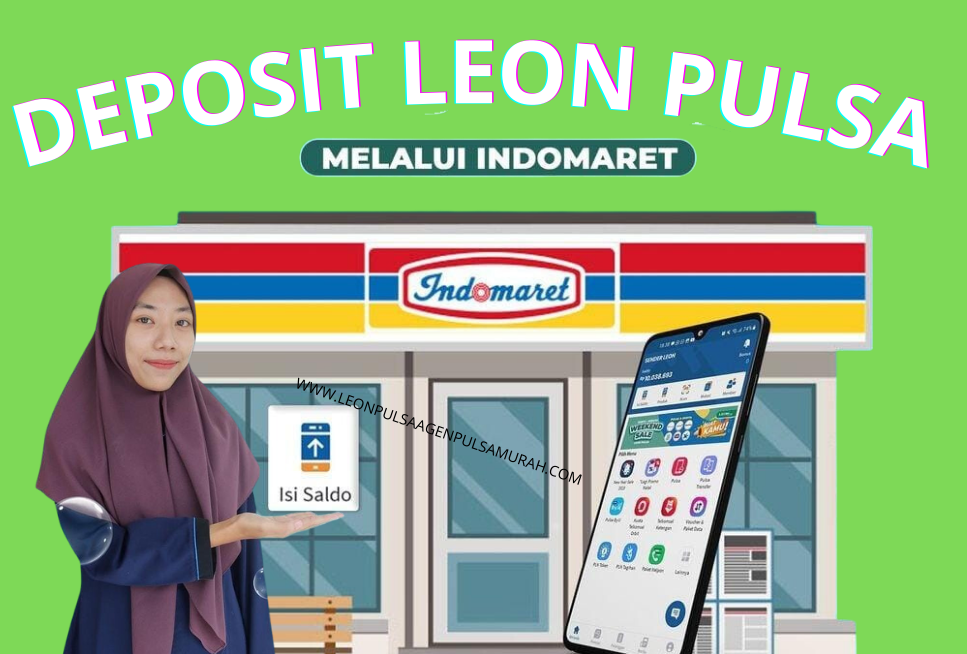 deposit leon pulsa melalui indomaret
